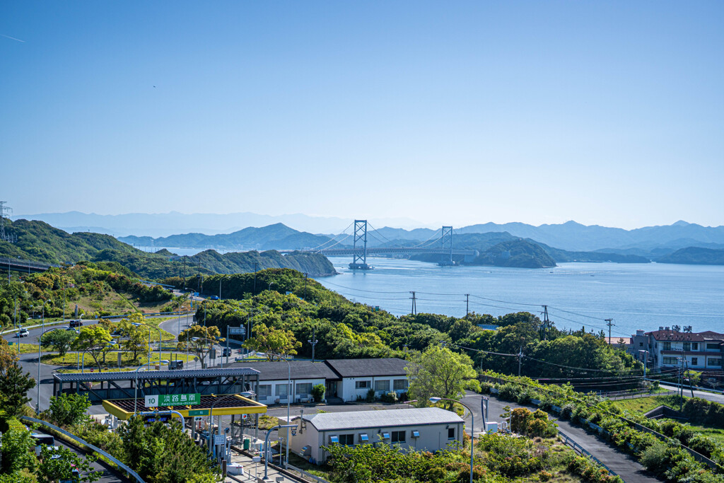 淡路島から見た大鳴門橋