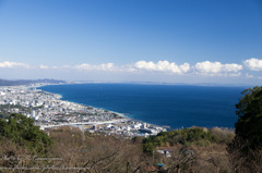 小田原市の海岸線
