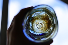 夏・空・芸術品・琉球グラス