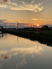 雲もいい仕事しています
