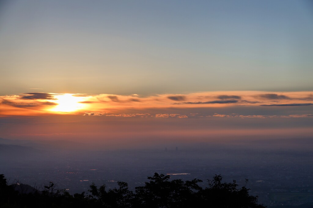 東六甲展望台からの景色