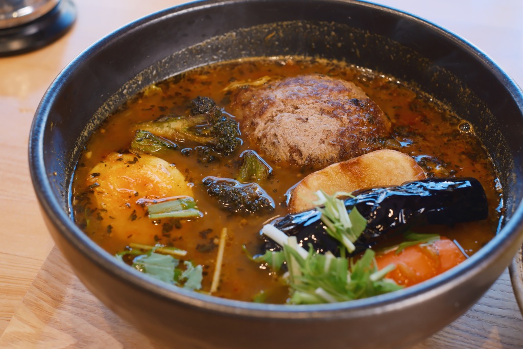 野菜たっぷりのスープカレー