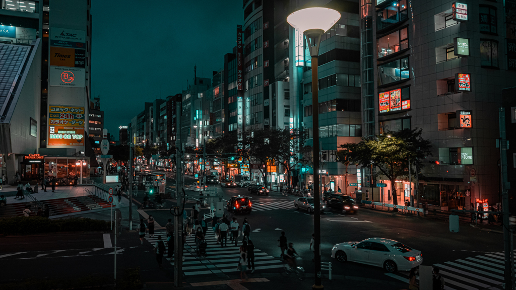 中野　夜景