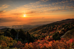 朝焼けパッチワーク