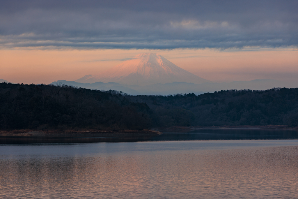 薄っすら富士山