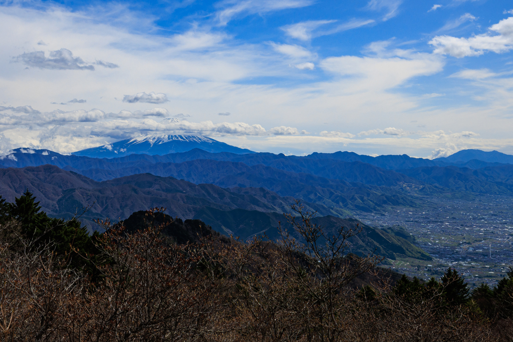 恥ずかしがり富士山