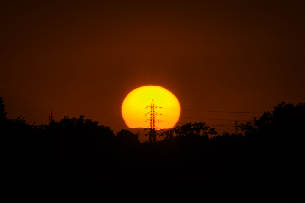 シリーズ屋上夕焼け　その２