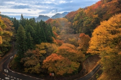 めがね橋より 中山道