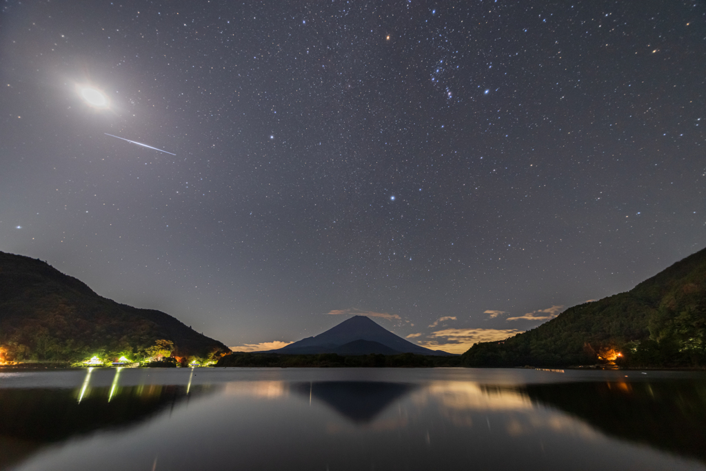 精進湖の星空　その３