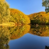 曲沢沼 リフレクション