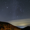 浄土平 オリオンと冬の大三角