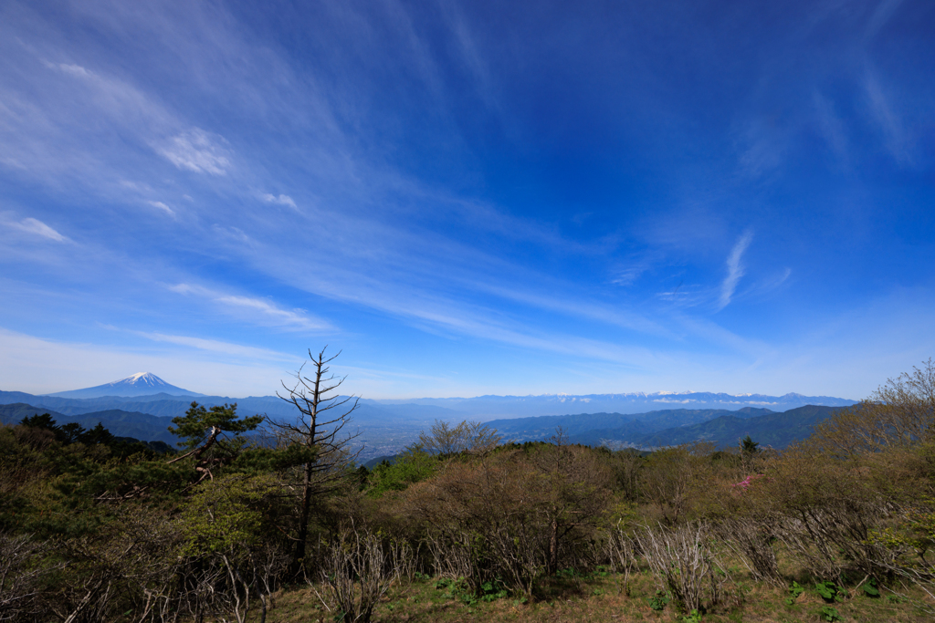 三窪高原より