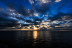 高洲海浜公園 日の出