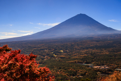 紅葉台にて　黒富士(^-^;