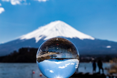 人工逆さ富士＾＾