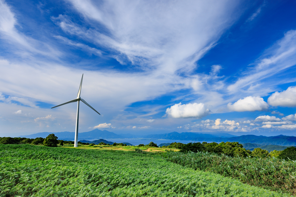 布引高原風力発電所