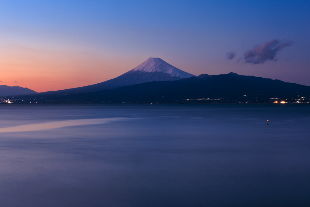 マジックアワー富士山 長秒で