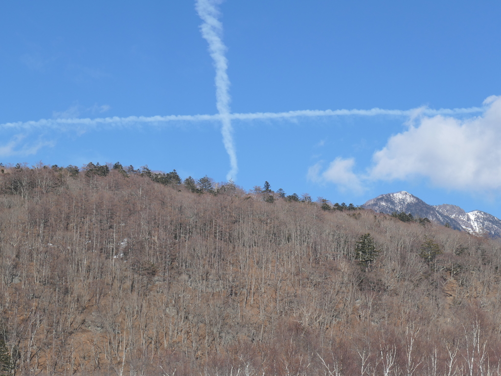 空の交差点