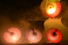 忍城ライトアップ