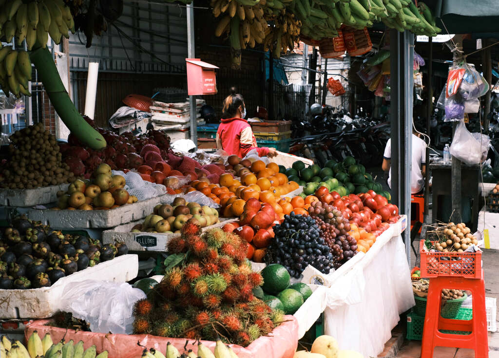 カンボジア生活　果物