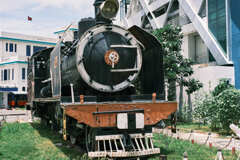 カンボジアの蒸気機関車３