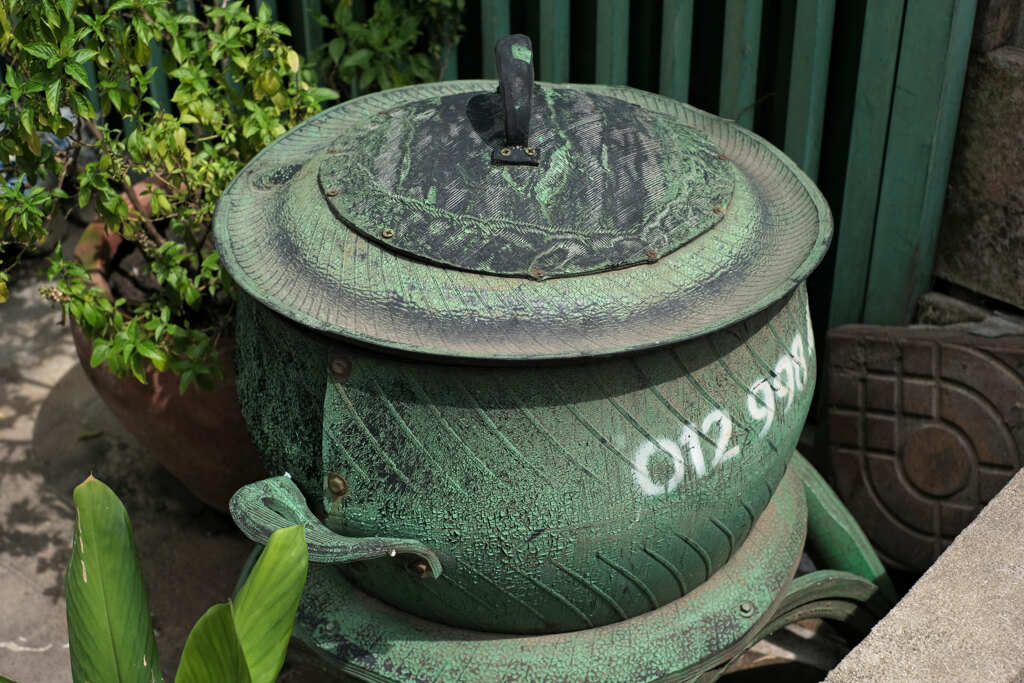 誤解１お焚き上げの釜？？？