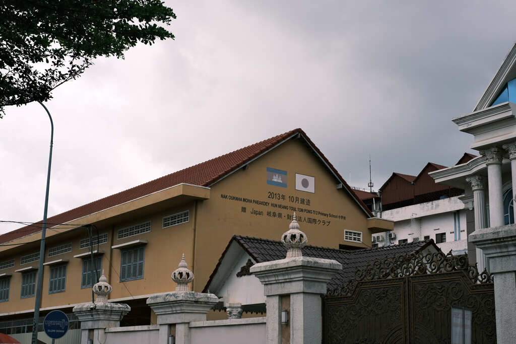 カンボジアの学校