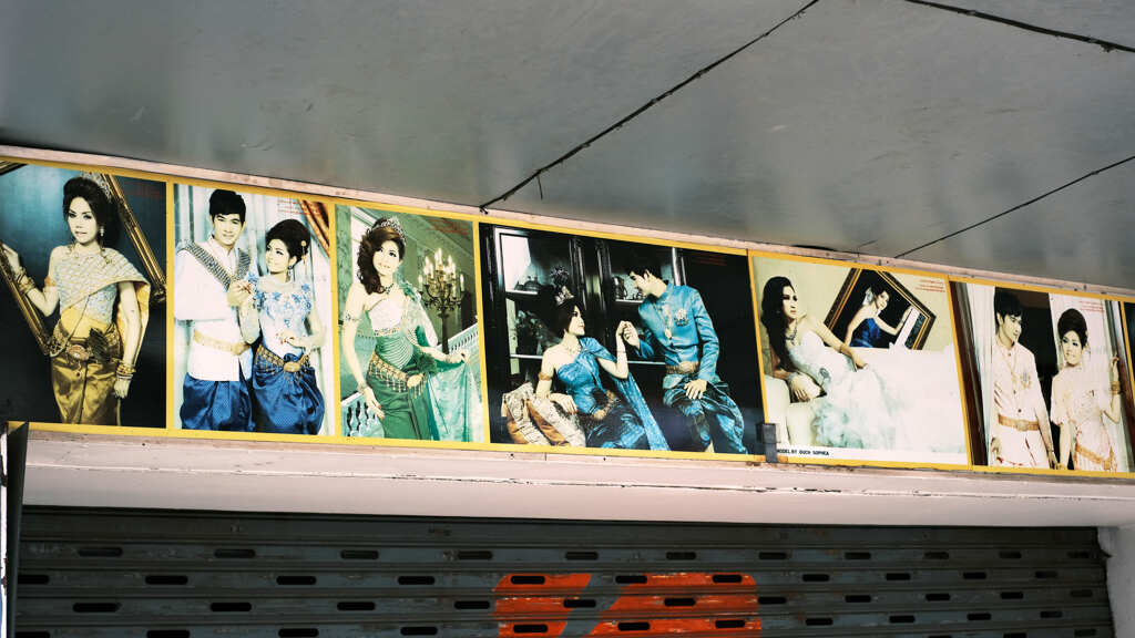 カンボジアの写真館３