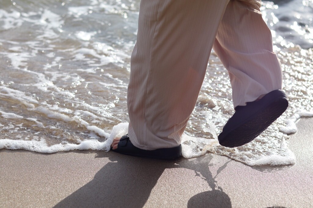 波打ち際