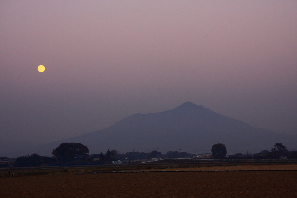 筑波夕景