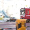 赤い電車でGO