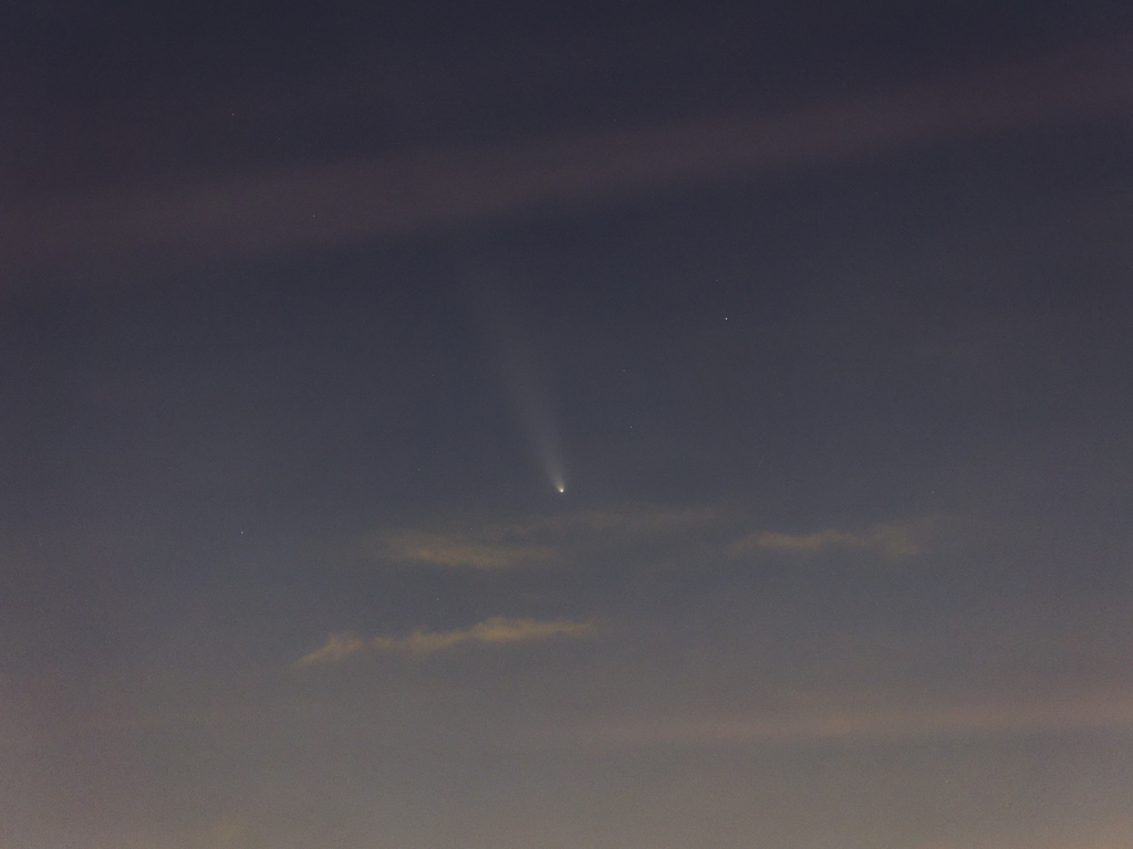 ほうき星撮ったどー 　その2