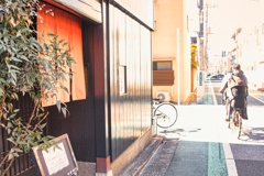 寒い日には温かい蕎麦