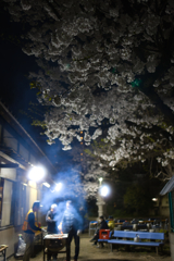 桜の夜