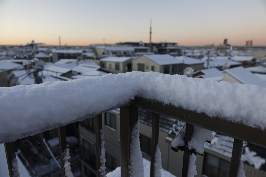 夜が開けてみると