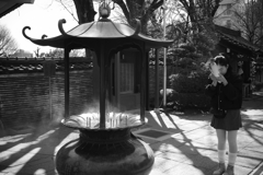 大根持ってお祈りします