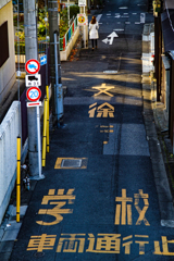 ある日の通学路