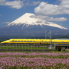 春の富士山＆ドクターイエロー