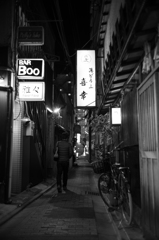 路地にて
