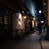路地にて