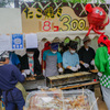 学祭の、たこ焼き屋。