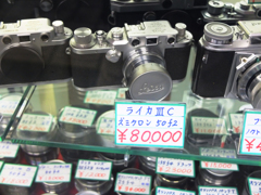 中古のライカ