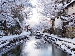 雪の八幡堀　その４