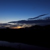 夕景。