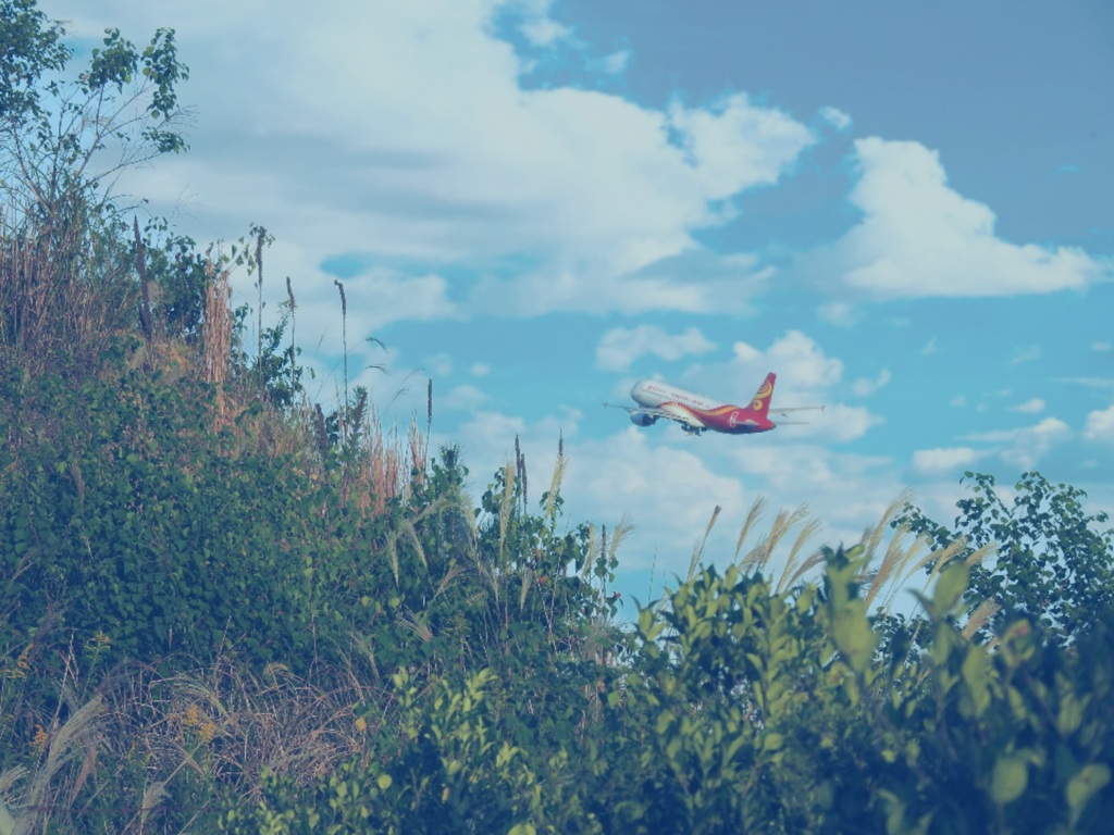 遊び。空は合成。