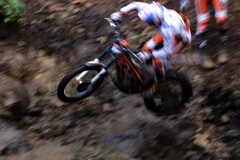 泥沼をジャンプ