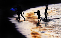 外房よいとこ・・・太東海岸の夕刻