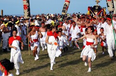 外房は　上総　一の宮　祭り