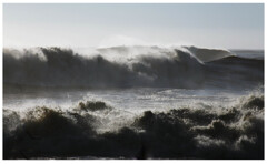 報道写真「今朝の外房」２