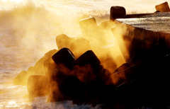 外房よいとこ･･･太東海岸の気嵐